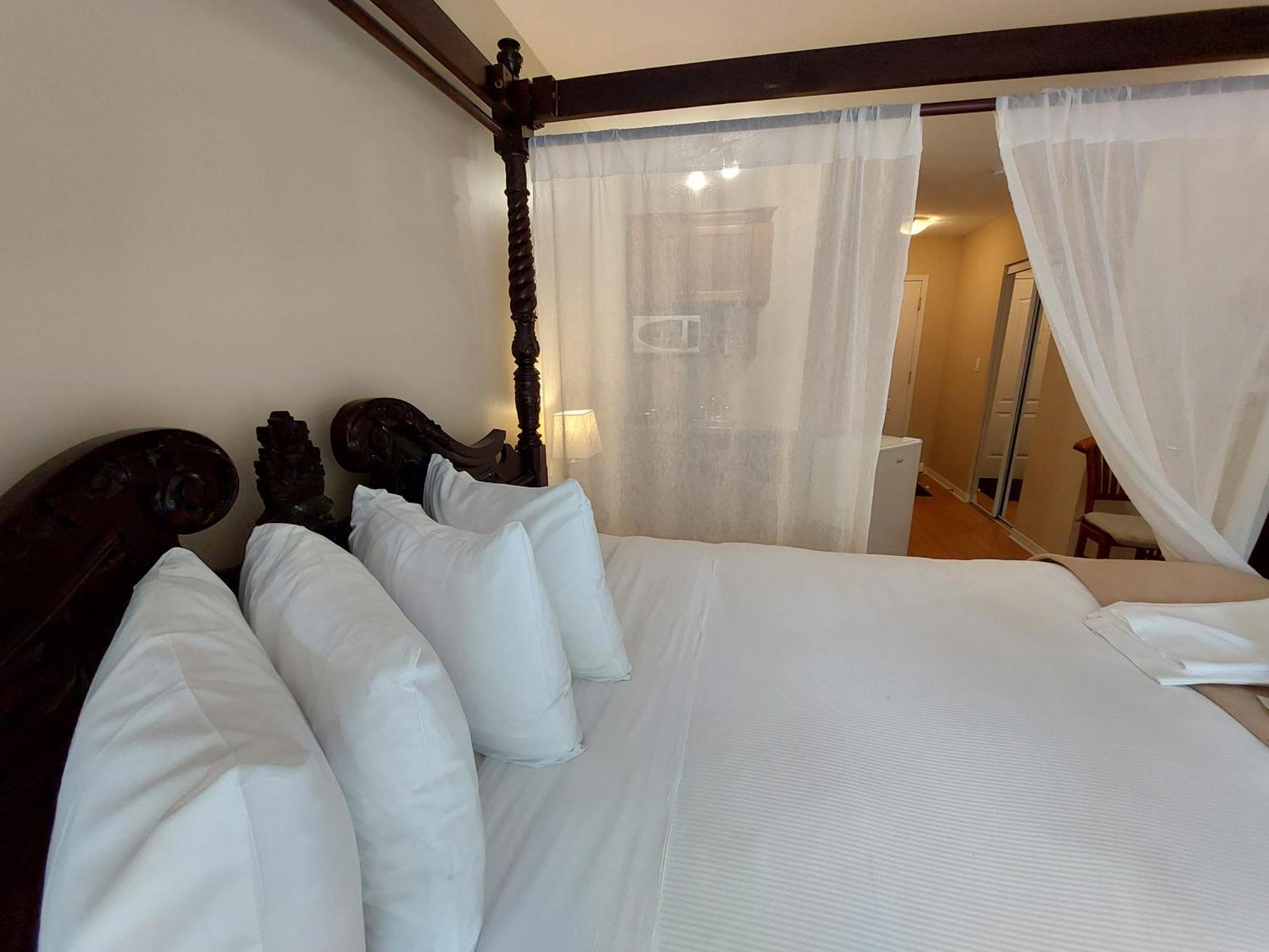 Studio-Hotel Villegiature Saint-Sauveur Piedmont Eksteriør bilde